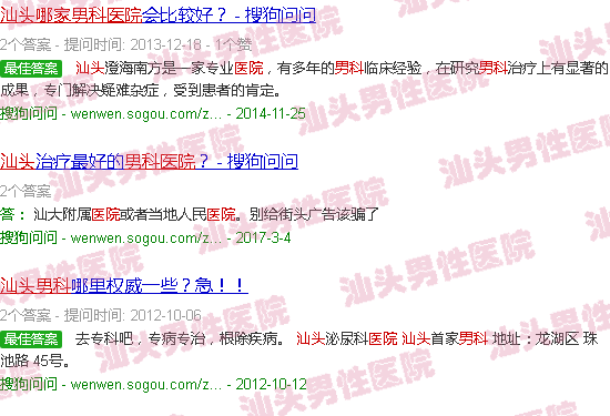 汕头男科医院哪家*的