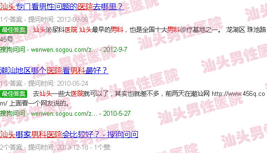 汕头一看男科医院