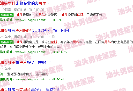 汕头男科医院哪里好