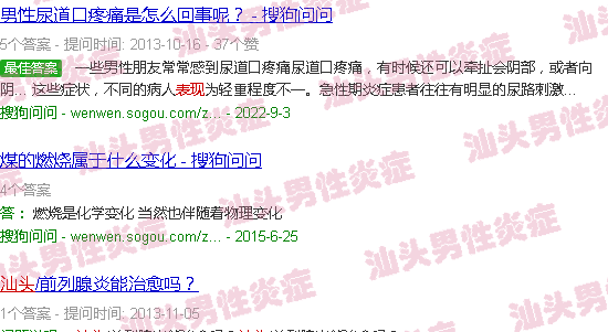 汕头龟头炎的表现