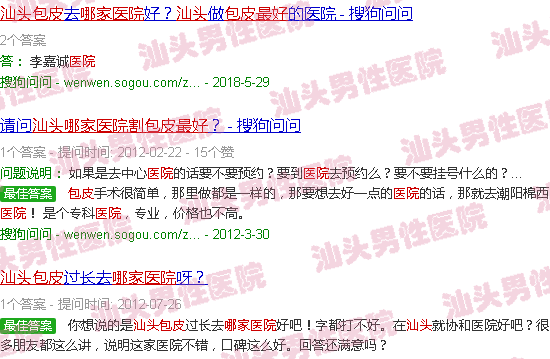 汕头哪家医院割包皮好