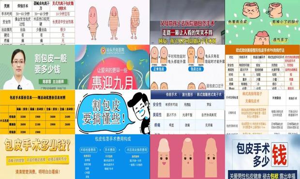 汕头*医院割包茎多少钱