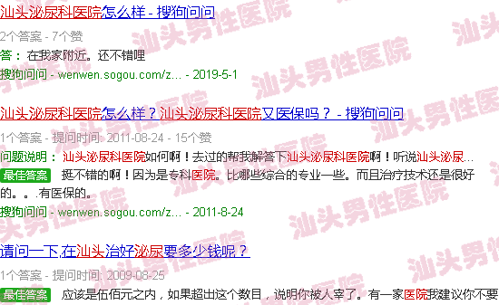 汕头泌尿医院*吗