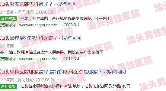 汕头男科医院哪个比较好